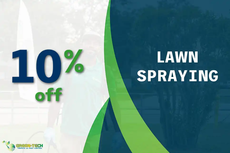 10% Off Lawn Spraying Service with Green-Tech Termite and Pest Control in Palm Harbor FL